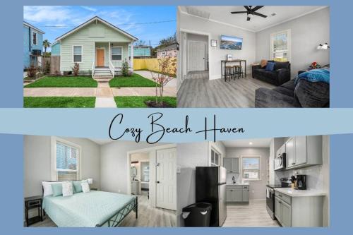 Galveston House | NEW! Cozy Beach Haven - 2-Bed - Beach - Downtown