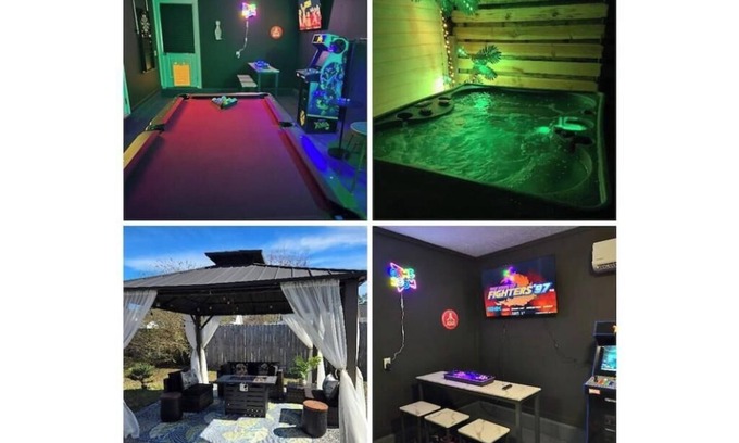 Murraysville House | New Cozy&Fun Home Hot Tub, Game Room,& Fire Pit !