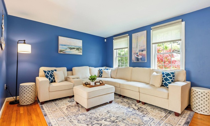 Mashpee House | NEW! Cozy Retreat w/Firepit, Large Yard & Game Room – Pool Table & Foosball!