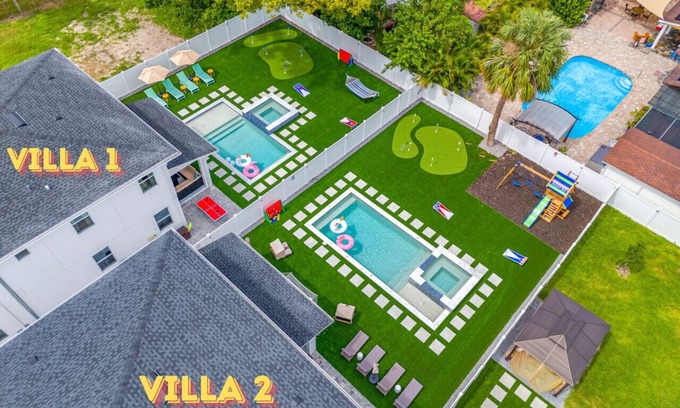 Tampa House | NEW-Deluxe Villa Escape: Double the Fun -Sleeps 30