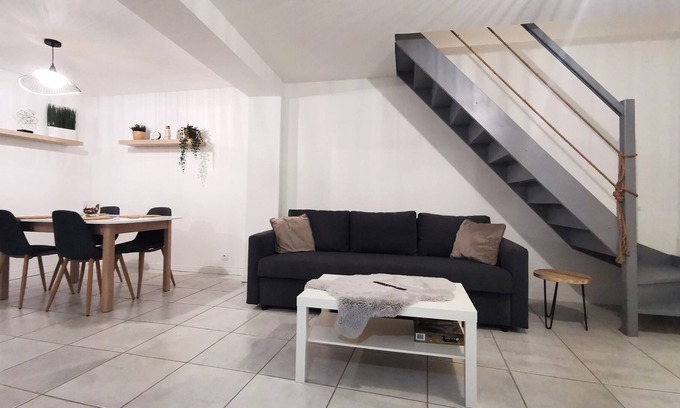 Nemours Apartment | New duplex in the city center of Nemours