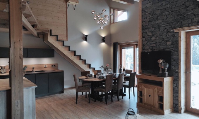 Val Cenis House | New ! High Standing Chalet "Grand Croix" 8/10pers