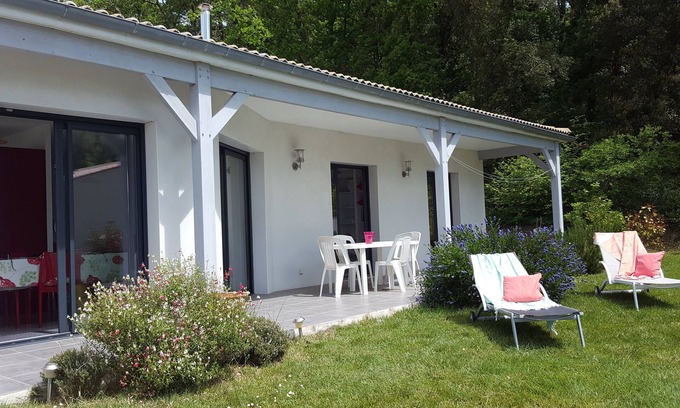 Les Mathes House | New house near La Palmyre and its beaches, wooded and quiet area, enclosed garden
