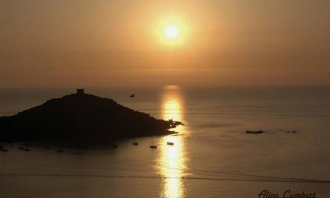 Belvedere-Campomoro House | New house panoramic sea view - 200m beach