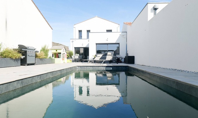 Olonne-sur-Mer House | New house, swimming pool, near the ocean Les Sables 7 pers