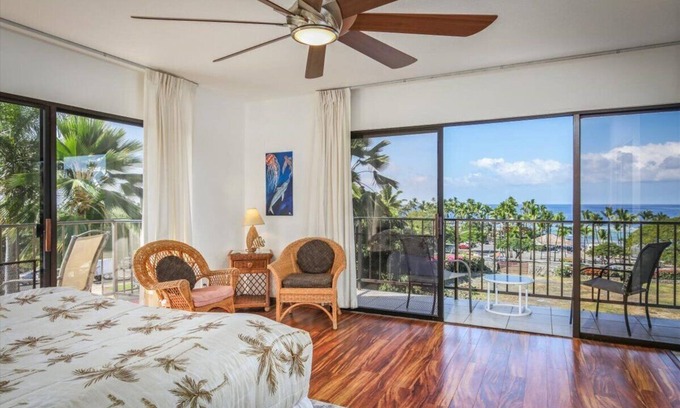 Kahaluu Bay Condo | New! 🌺 Kahaluu Bay Village 201 🐠 Close to Snorkeling, Swimming & Surfing Plus Pool 🐬