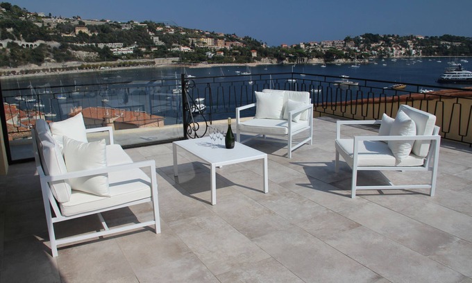 Villefranche-sur-Mer Apartment | NEW "LA TERRASSE" - Panoramic View, Luxury and Design .