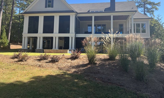 Lake Oconee House | New lake view home watch the sunset with private pool