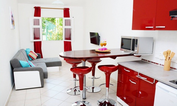 Pointe du Bout Apartment | New landlord! 2 bedrooms, renovated, at a Creole village, near beach, parking