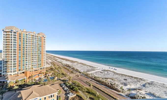 Pensacola Beach Condo | New Listing! 2B Stunning Gulf Front Views P1-1409
