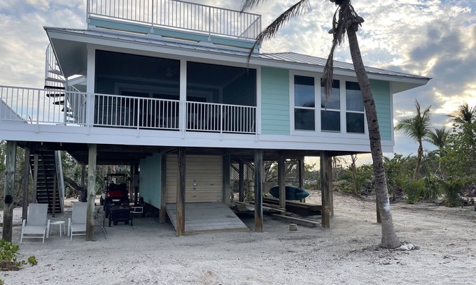 North Captiva House | New Listing! Dolphin Watch-3 Bedroom Beach Front on North Captiva