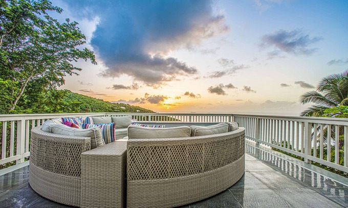 Estate Caret Bay Villa | New Listing! Northside Retreat Heated Pool Generator Luxury Amenities