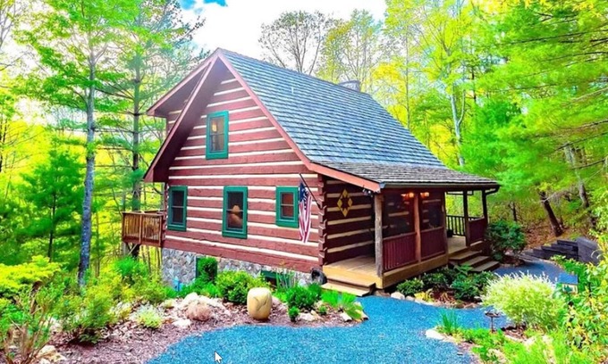Old Fields Cabin | NEW LISTING! Peaceful cabin nestled in the woods.