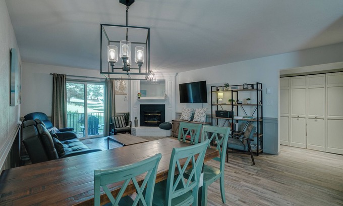 Angel Fire Condo | New Listing! Recently-renovated condo across from the Fox shuttle stop!