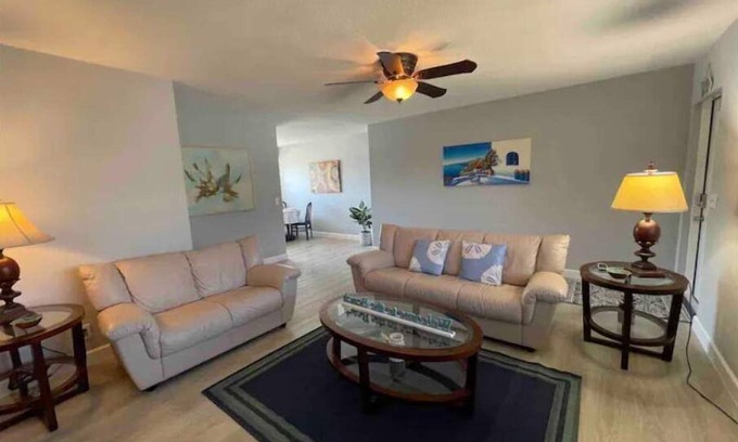 Palm Beach Shores Condo | New Listing: Steps-Beach, Snorkeling, Grill, Pet Friendly, Beach Gear!