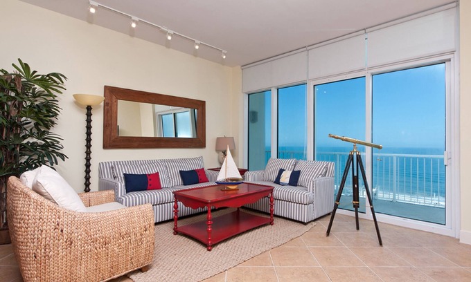 South Padre Island Condo | New Listing Special Luxurious 18th floor Sapphire 3 BR Condo Sleeps 8 Gym, Pool