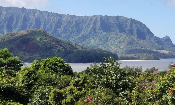 Princeville House | New Luxury 5BR Hanalei Bay, Lumahai, Bali Hai Pool View Estate