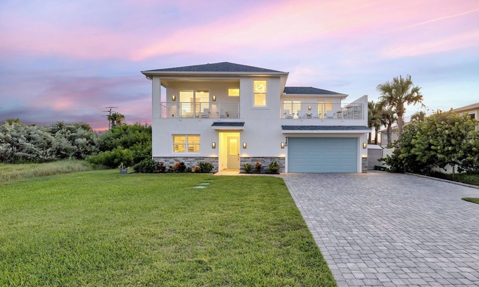 Port Orange House | New Luxury home! Directly across from the beach with pool and spa