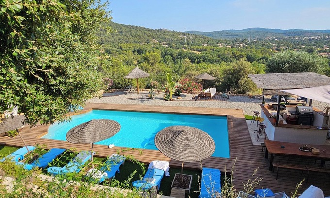 Rocbaron House | New: magnificent independent villa with swimming pool Cote d'Azur