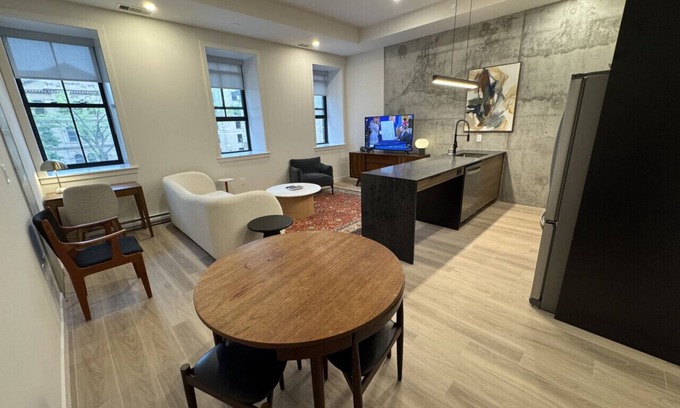 Downtown Halifax Apartment | *NEW Mid-Century Modern 2B/1B