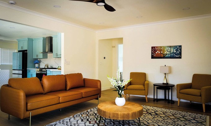 Fremont House | New modern centrally located home with large yards and central AC