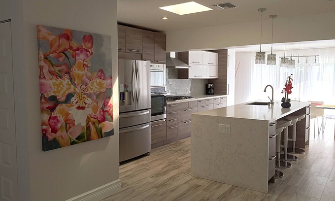 Fort Lauderdale House | New Modern Coral Villa! Private Heated Pool! 1 Mile To Beach! BBQ !