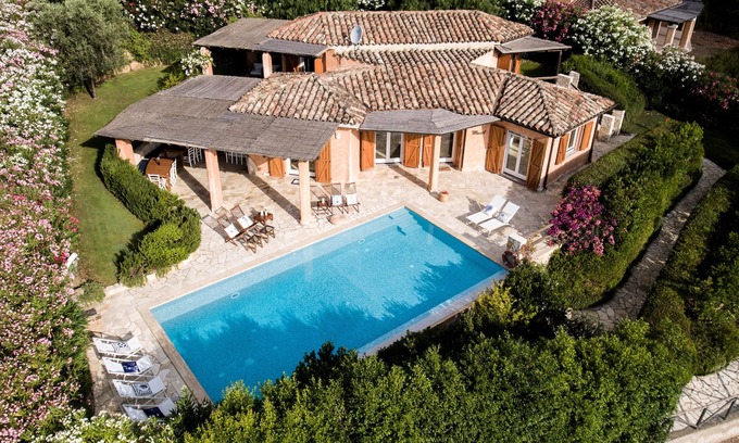 Domus de Maria Villa | New Modern Luxury Villa, Private Infinity Pool, Garden and great views. Fully AC