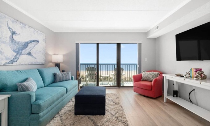 Ocean City House | New! Oceanfront at Marigot Beach