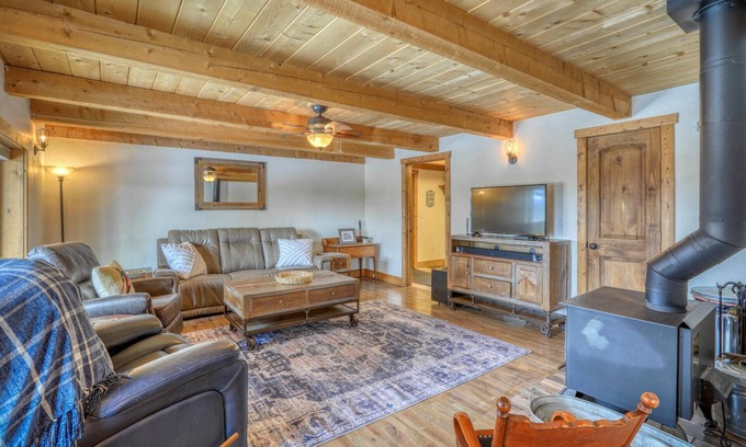 Pagosa Springs Cabin | New! Pet-Friendly Mountain Modern Cabin! Acreage w/ Mountain Views/ L