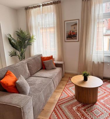 Magdeburg Apartment | NEW Premium Apartment - Familienfreundlich, Parkplatz & in Wassernähe
