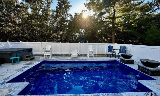 Ocean Sands House | NEW Private Pool & Hot Tub - 7 Bedroom in Corolla, NC (OBX) | The Sassy Starfish