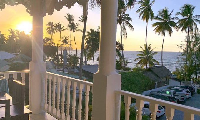 La Iglesia Condo | ❤︎ NEW ! *PROMO* Beachfront sunsets w/Starlink WIFI *WFH*❤︎n