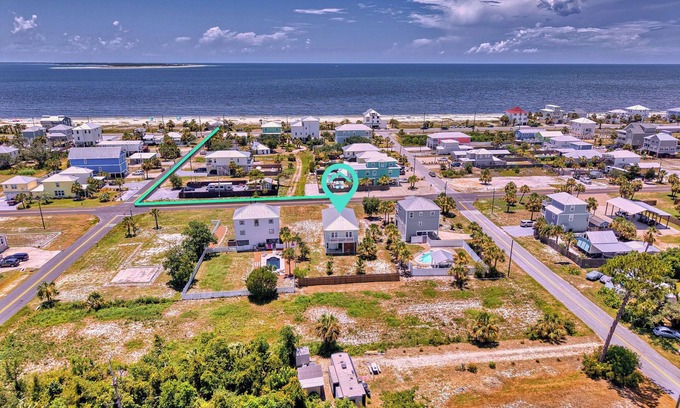 Port St. Joe House | *New* Screened Porch w/Private Hot Tub + Partial Water Views