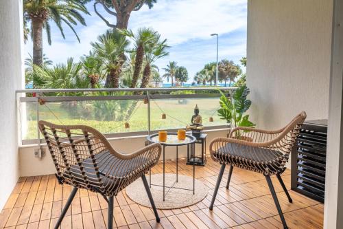 La Bocca Apartment | NEW! Sea View studio - Beachfront living in Cannes, Boulevard du Midi - Nouveau! Studio Vue mer, face à la plage, les pieds dans l'eau
