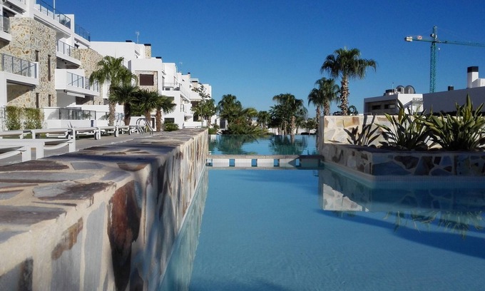Orihuela Costa House | New semi-detached house with garden between two golf courses 4 pers