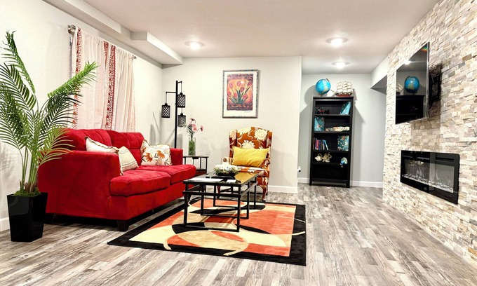 Parker House | New Spacious Walkout Basement in Parker with Private Entry-Bedrom-Kitchen-Closet