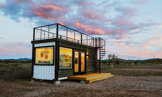 Alpine House | New! Starry Night Shipping Container Home