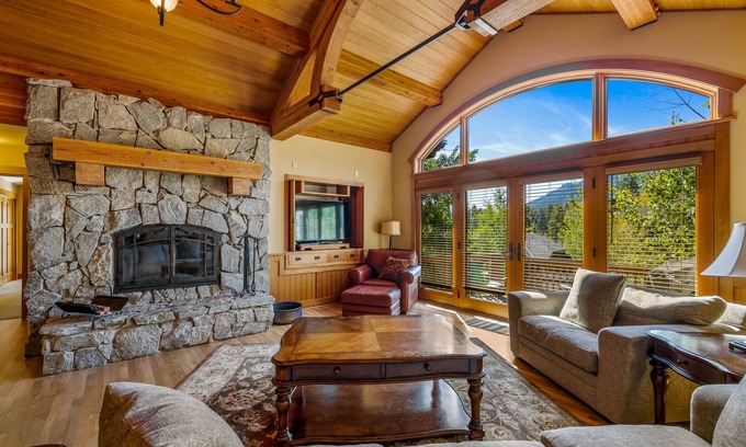 Tamarack Resort House | New! Steelhead Chalet 23 - Tamarack Resort - Deck - Garage - WiFi - Hot tub