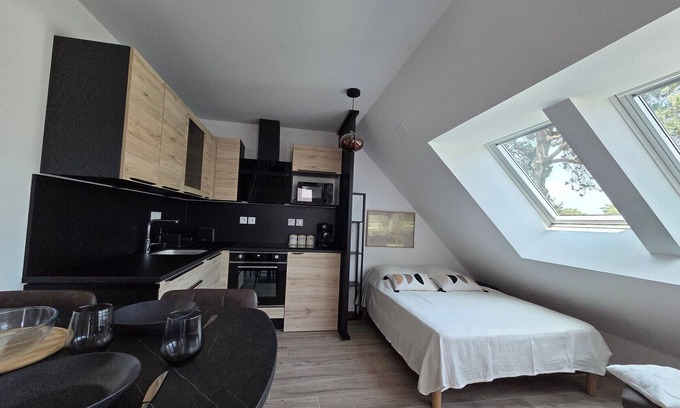 Saint-Brevin-les-Pins Apartment | New Studio 23m² Near Beach and Center All Inclusive