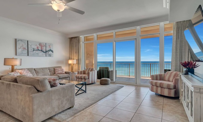 Orange Beach Condo | New to the Rental Market, Lazy River and Slide, Beachfront!
