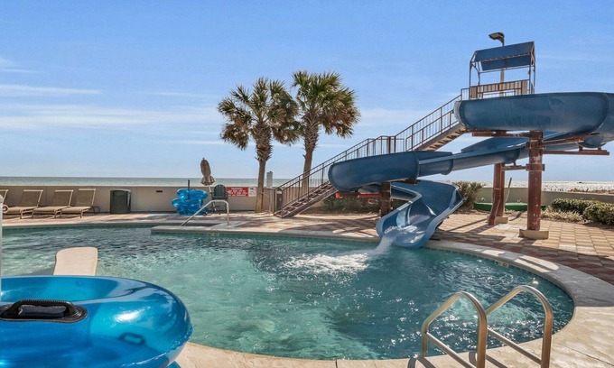 Orange Beach Condo | New to the Rental Market, New Owner, Lazy River and Slide!
