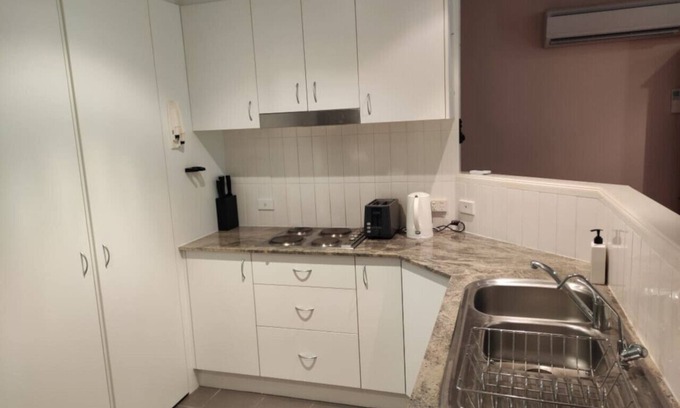 Greenway Apartment | New to VRBO: Ground level 2BR/2BA Apartment w/Courtyard
