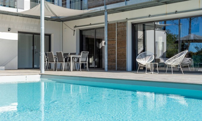 Chateau-d'Olonne Villa | New villa 240m2, 5 bedrooms, 5 bathrooms, swimming pool, near ocean to Les Sables d'Olonne