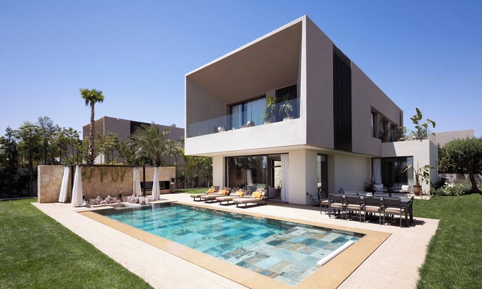 El Aggada Villa | *New!* Villa Tiaré - Luxurious Oasis with Swimming Pool, Hammam and Cinema Room