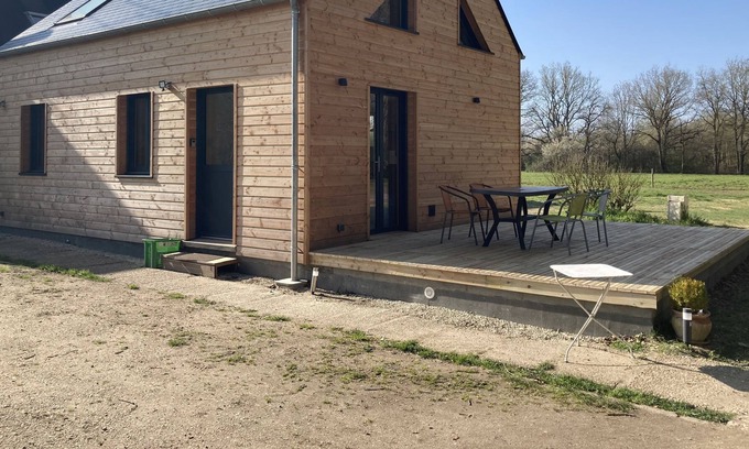 Chateauneuf-sur-Loire House | New wooden house, on the edge of the Orléans forest