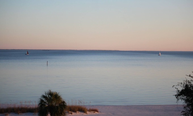 Long Beach House | NEWbeach front home.Picture is from beach side porch.Water view from every room.