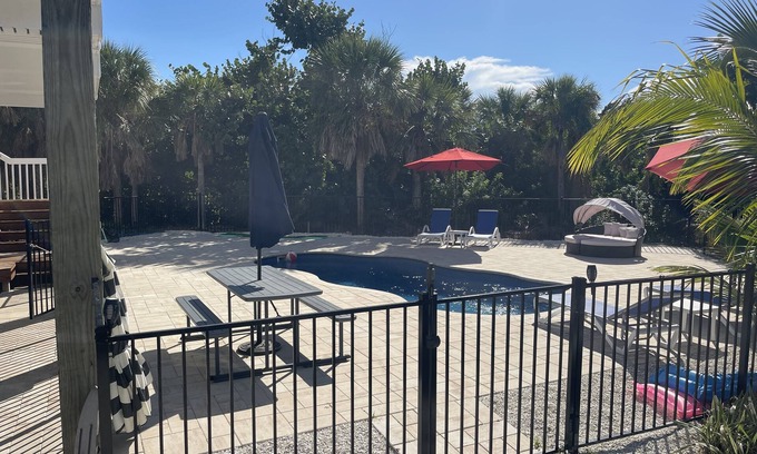 Jose's Hideaway House | Newer construction designed to bring the outside in, short walk to the beach