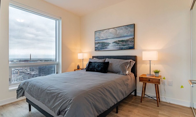Central Waterfront Condo | Newly built Condo with Lake view
