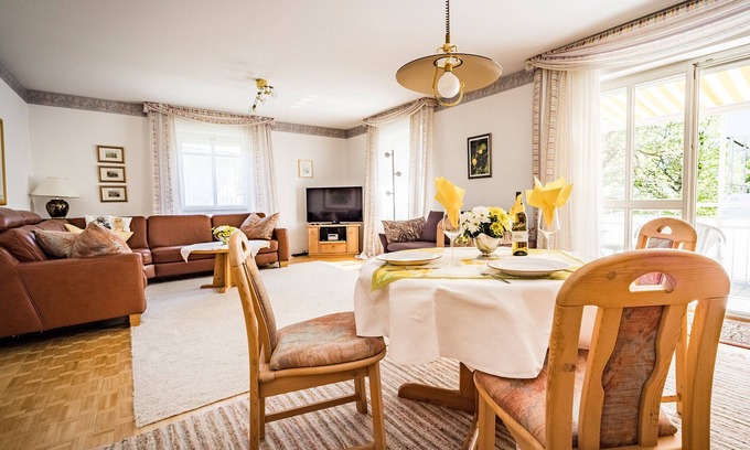 Bad Reichenhall Apartment | Newly furnished vacation apartment - 4 persons, 69sqm, sunny balcony with mountain view