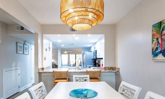 Sandestin Villa | Newly remodeled! EVERYTHING NEW !FREE GOLF CART! Lake view! Fish right out back!